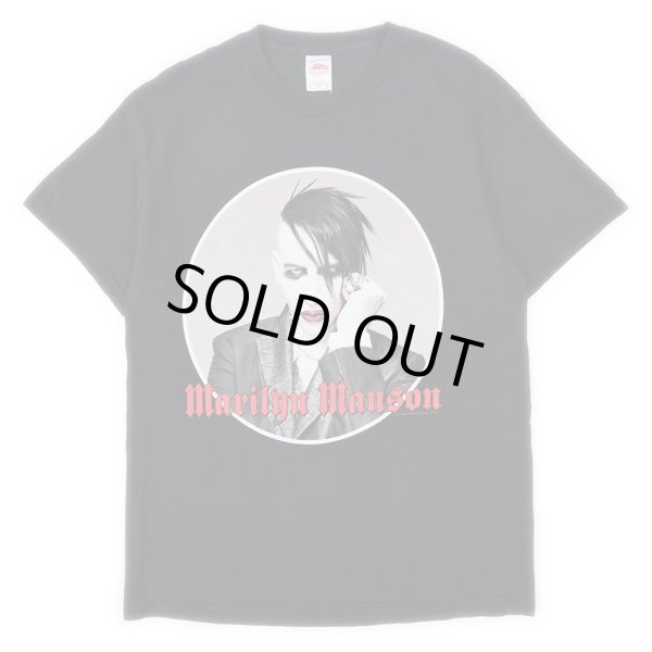 画像1: 00's Marilyn Manson “AGAINST ALL GODS” バンドTシャツ (1)