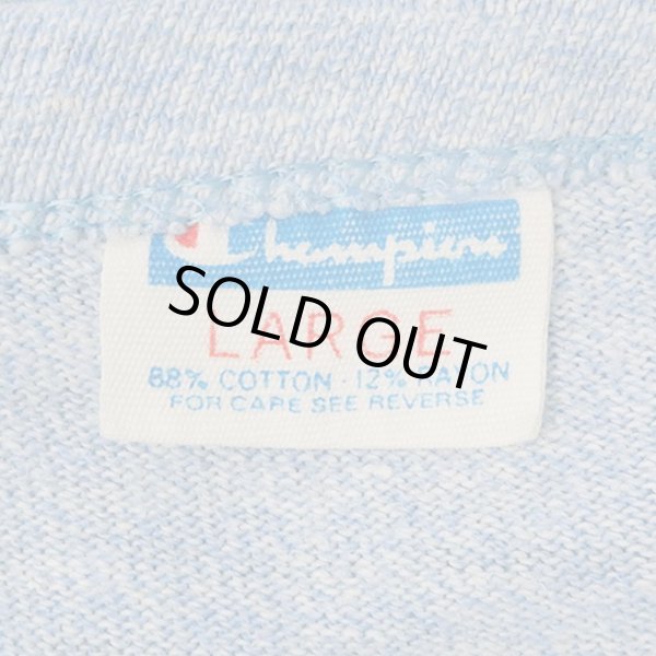 画像3: 70's Champion 88/12 染み込みプリント Tシャツ "MADE IN USA" (3)