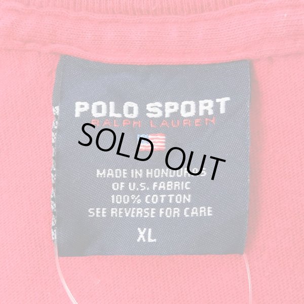 画像3: 90’s POLO SPORT 星条旗柄 プリントTシャツ (3)