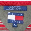 画像2: 00's TOMMY HILFIGER マルチボーダー柄 L/S カットソー (2)