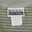 画像2: 90's BASIC EDITIONS マルチボーダーTシャツ “MADE IN USA / OLIVE” (2)