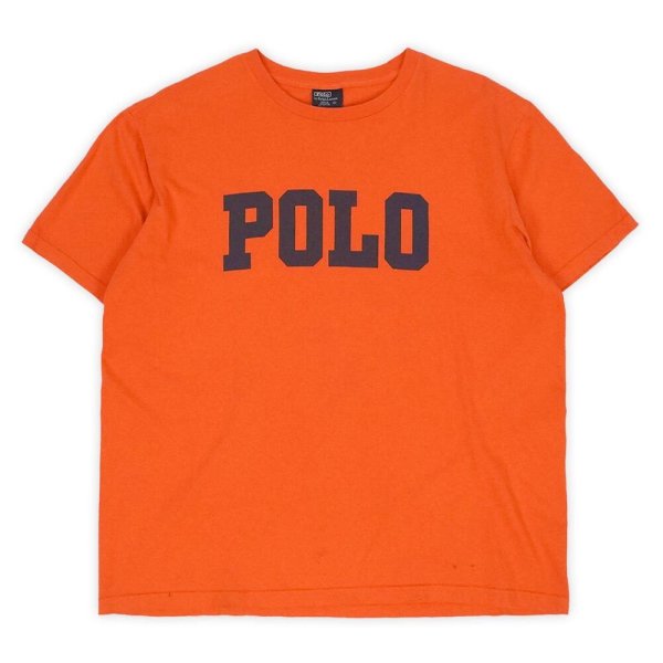 画像1: 90's Polo Ralph Lauren ロゴプリントTシャツ (1)