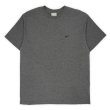 画像1: 00's NIKE スウォッシュロゴ刺繍 Tシャツ “HEATHER CHARCOAL / MADE IN USA” (1)