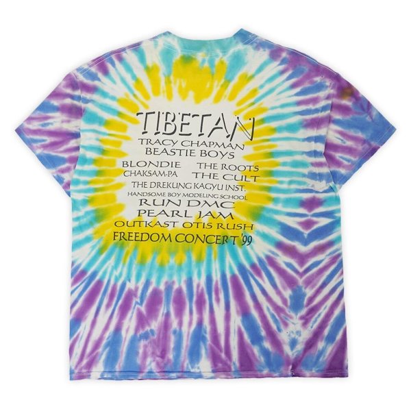 画像2: Late 90's TIBETAN FREEDOM CONCERT '99 両面プリントTシャツ (2)