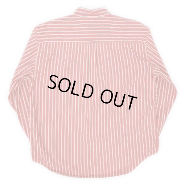 画像2: 90's OLD GAP マルチストライプ柄 ボタンダウンシャツ (2)