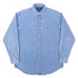 画像1: 90's Polo Ralph Lauren デニムボタンダウンシャツ "BLAIRE" (1)