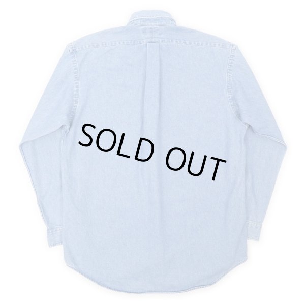 画像2: 90's Polo Ralph Lauren デニムボタンダウンシャツ "BLAIRE" (2)