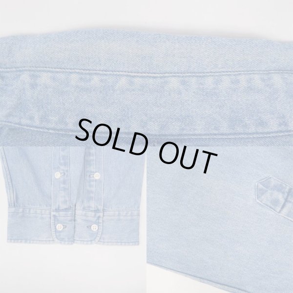 画像4: 90's Polo Ralph Lauren デニムボタンダウンシャツ "BLAIRE" (4)