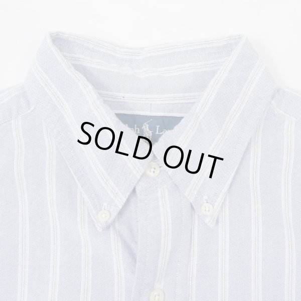 画像4: 00's Polo Ralph Lauren マルチストライプ柄 ボタンダウンシャツ "CLASSIC FIT" (4)