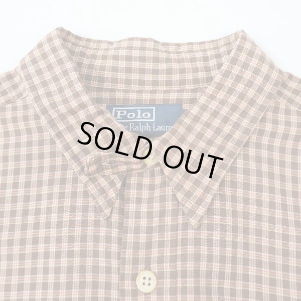 画像3: 90-00's Polo Ralph Lauren チンストラップ ワークシャツ (3)