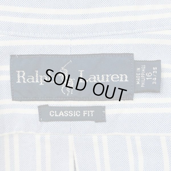 画像2: 90's Polo Ralph Lauren ボタンダウンシャツ "CLASSIC FIT" (2)