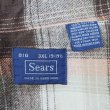 画像2: 80's Sears ライトネルシャツ "size 3XL" (2)