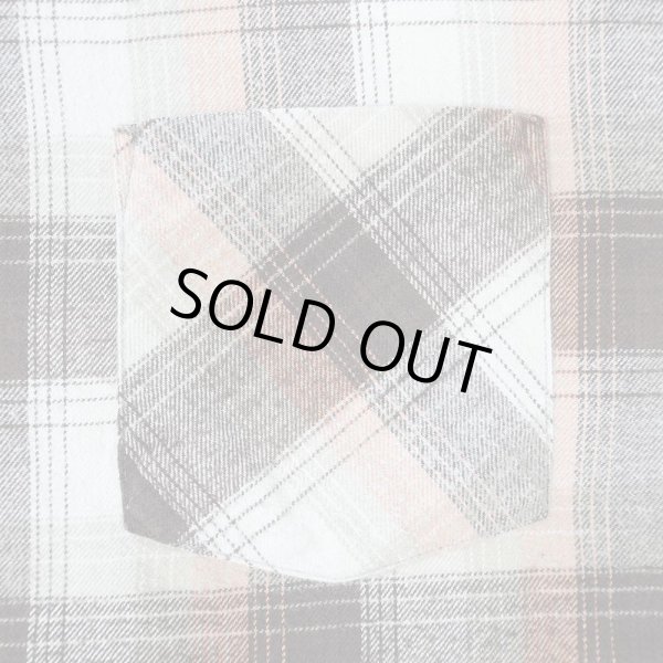 画像4: 80's Sears ライトネルシャツ "size 3XL" (4)