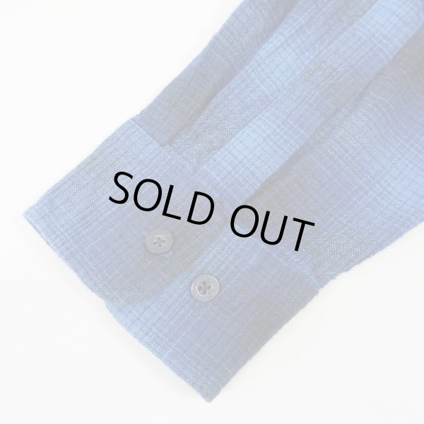 画像4: 00's PENDLETON オンブレチェック柄 フランネルボタンダウンシャツ "MASON" (4)