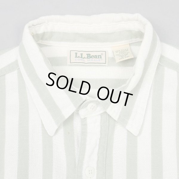 画像3: 90's L.L.Bean S/S レギュラーカラーシャツ "COOL WEAVE / MADE IN USA" (3)