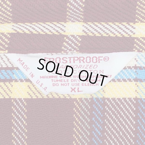 画像2: 70's FROST PROOF ヘビーネルシャツ "MADE IN USA" (2)