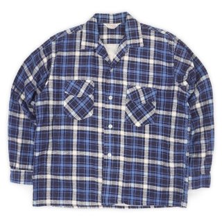 60-70's Beltex プリントネルシャツ - used&vintage box Hi-smile