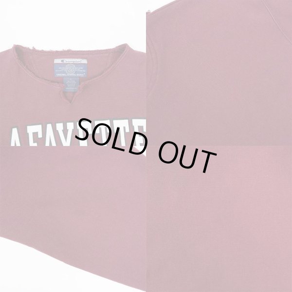 画像4: 00's Champion カットオフ リバースウィーブ スウェット (4)