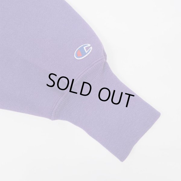 画像4: 90's Champion リバースウィーブ スウェット “目付き / PURPLE / MADE IN USA” (4)