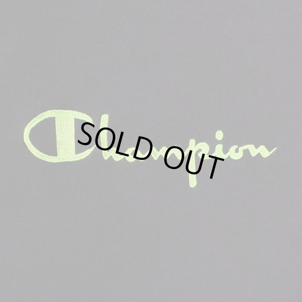 画像3: 90's Champion リバースウィーブ スウェット "スクリプトロゴ刺繍 / BLACK / MADE IN USA" (3)