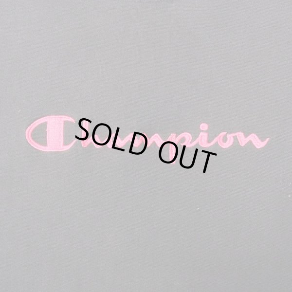 画像2: 90's Champion リバースウィーブ スウェット “BLACK / AS-IS” (2)