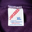 画像2: 90's JERZEES スウェットシャツ "PURPLE / DEADSTOCK" (2)