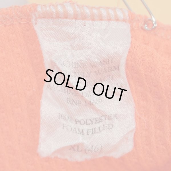 画像2: 70-80's unknown 裏サーマル フルジップ スウェットパーカー (2)