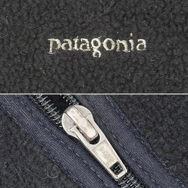 画像3: 90's Patagonia シンチラフリースベスト "MADE IN USA / BLACK / sizeXXL" (3)