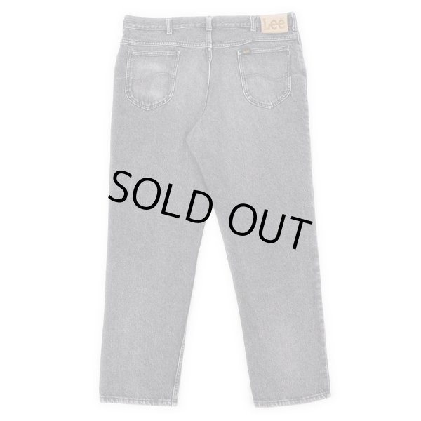 画像2: 90's Lee 209-0109 先染め ブラックデニムパンツ "MADE IN USA" (2)