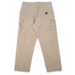 画像2: 00's Carhartt ライトダック ペインターパンツ "W32 L30 / BEIGH" (2)