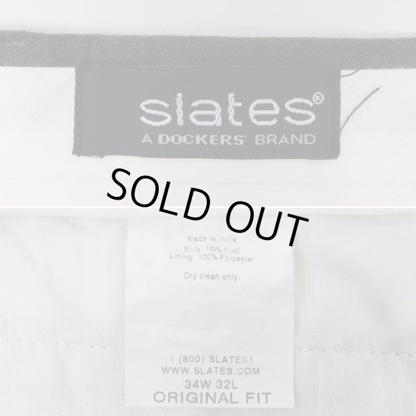 画像3: 00's Slates 2タック ウールトラウザー (3)