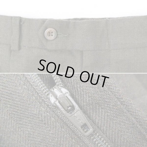 画像4: 00's Slates 2タック ウールトラウザー (4)