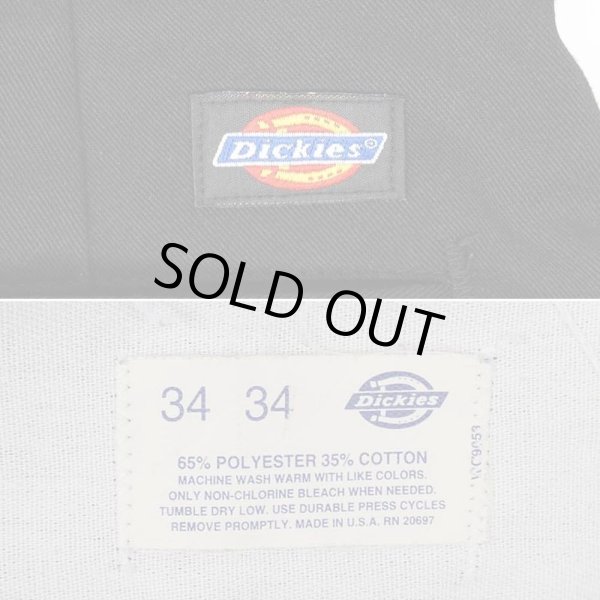 画像3: 80's Dickies 874 ワークパンツ "BLACK / MADE IN USA" (3)