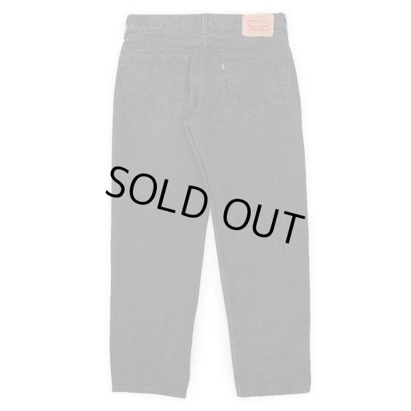 画像2: 00's Levi's 550 ブラックデニムパンツ “W32 L32” (2)