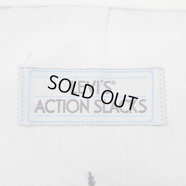 画像3: 90's Levi's アクションスラックス "NAVY" (3)