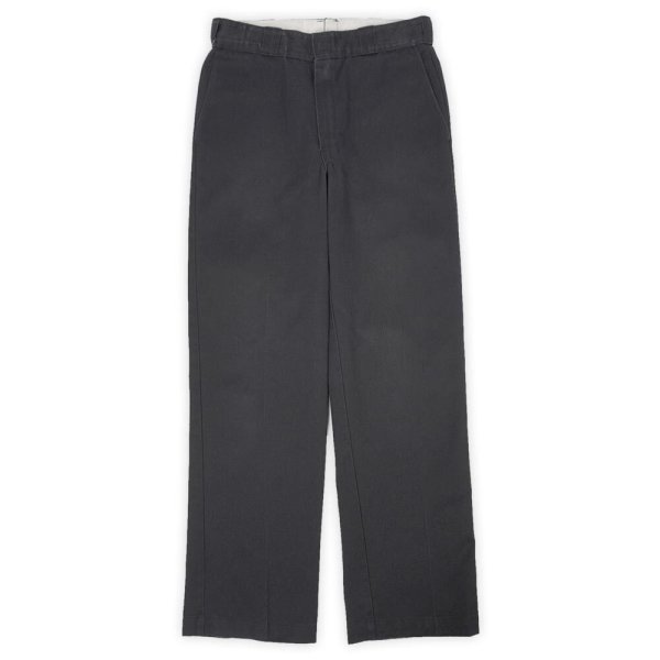 画像1: 90's Dickies 874 ワークパンツ "MADE IN USA / W32 L32 / BLACK" (1)