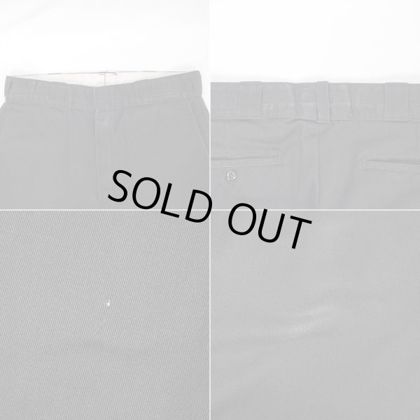 画像5: 90's Dickies 874 ワークパンツ "MADE IN USA / W32 L32 / BLACK" (5)