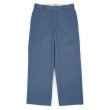 画像1: Early 90's Dickies 874 ワークパンツ "STEEL BLUE / MADE IN USA / W36 L29" (1)
