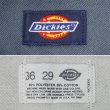 画像3: Early 90's Dickies 874 ワークパンツ "STEEL BLUE / MADE IN USA / W36 L29" (3)