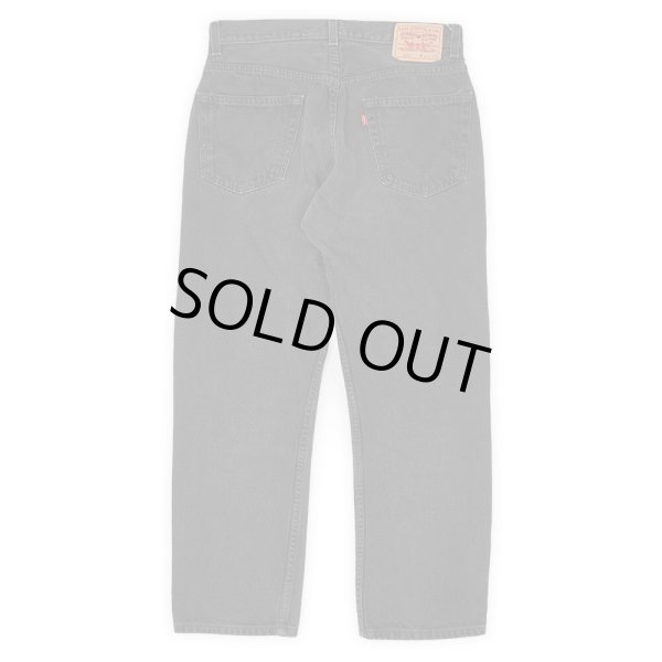 画像2: 00's Levi's 505 ブラックデニムパンツ “W34 L29” (2)