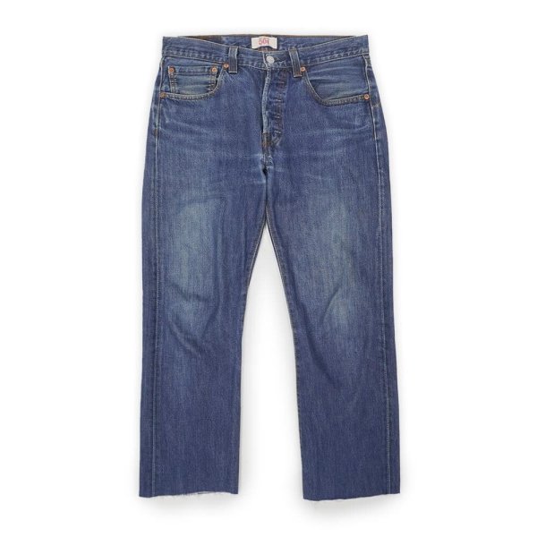 画像1: 00's Levi's 501 デニムパンツ "W34 / Cut Off" (1)
