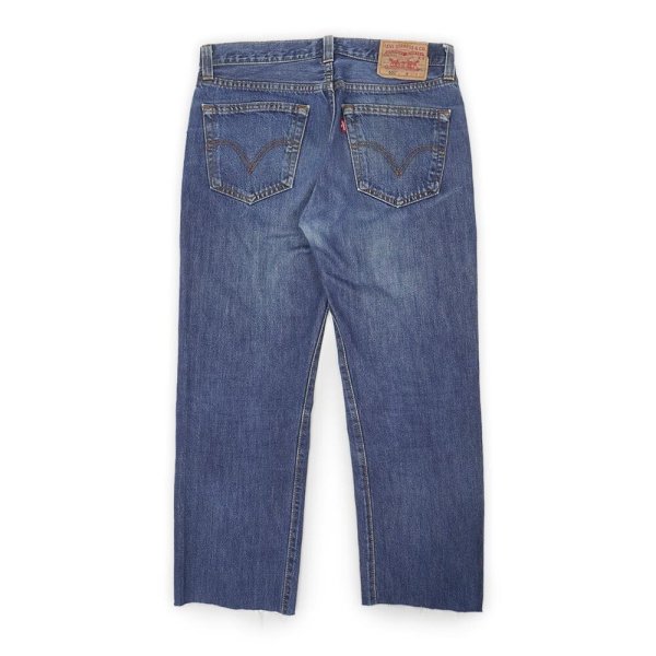 画像2: 00's Levi's 501 デニムパンツ "W34 / Cut Off" (2)