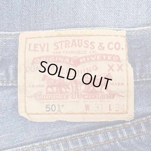 画像3: 00's Levi's 501 デニムパンツ "W31 / Cut Off" (3)
