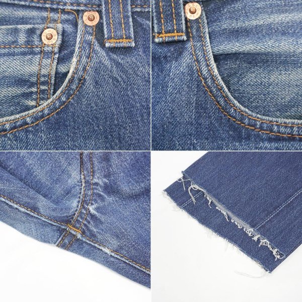 画像5: 00's Levi's 501 デニムパンツ "W34 / Cut Off" (5)