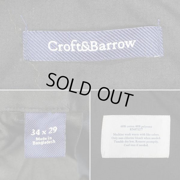 画像3: 00's Croft & Barrow 2タック チノトラウザー "DEADSTOCK / W34 L29" (3)