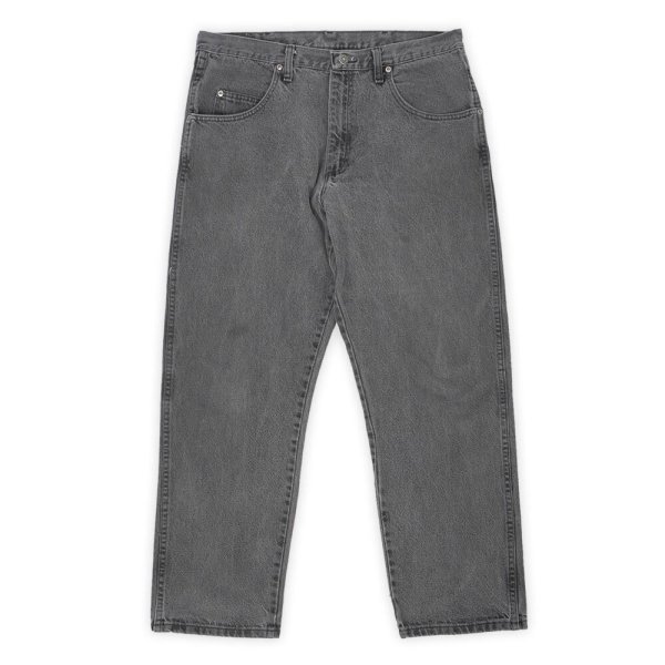 画像1: 00's Wrangler ブラックデニムパンツ "W36 L30" (1)