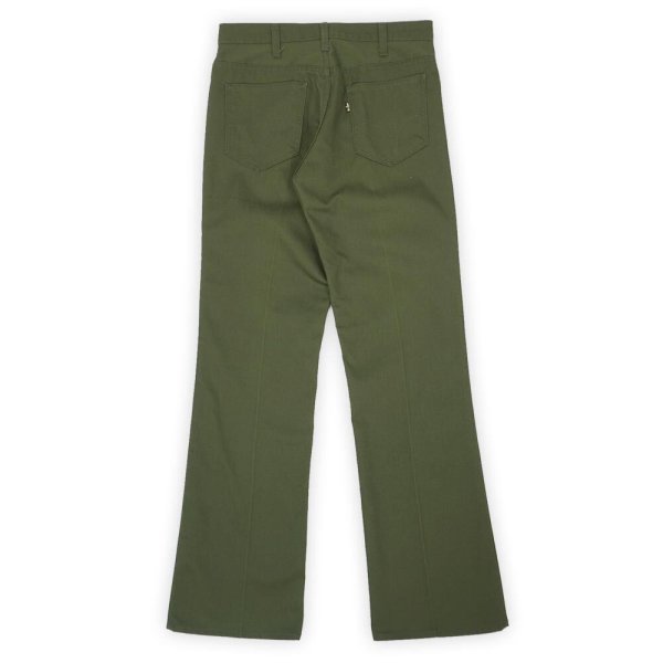 画像2: 70's Levi's 517-1138 ブーツカットピケパンツ "STA-PREST / BIG E" (2)