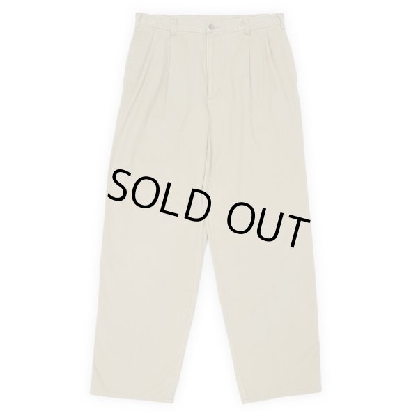 画像1: 90's DOCKERS 2タック チノトラウザー "BEIGE / W33 L30" (1)