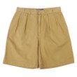 画像1: 00's Polo Ralph Lauren 2タック チノショーツ "TYLER SHORT / LIGHT BROWN" (1)