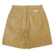 画像2: 00's Polo Ralph Lauren 2タック チノショーツ "TYLER SHORT / LIGHT BROWN" (2)